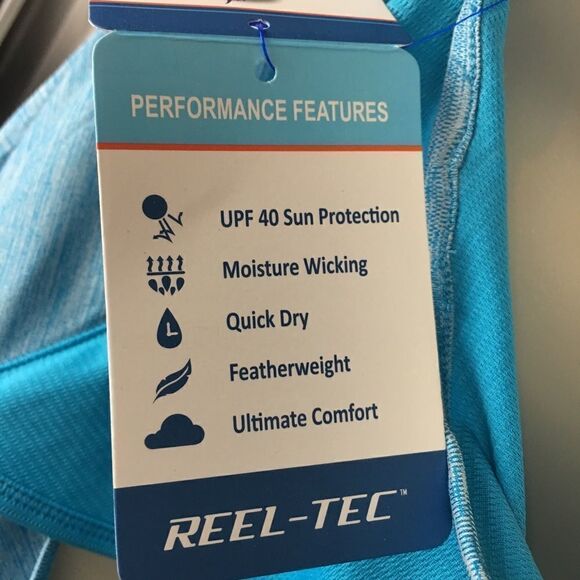 Plus Size Reel Legend Performance Top - Picture 3 of 4